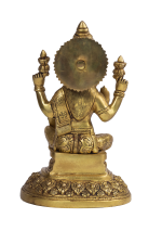 Brass Goddess Lakshmi Idol - Image 4