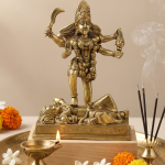 Brass Goddess Pratyangira / Kali Idol