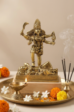 Brass Goddess Pratyangira / Kali Idol
